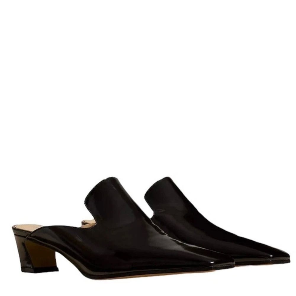 KHAITE The Marfa leather mules Women’s Size 36/6 - Picture 2 of 9